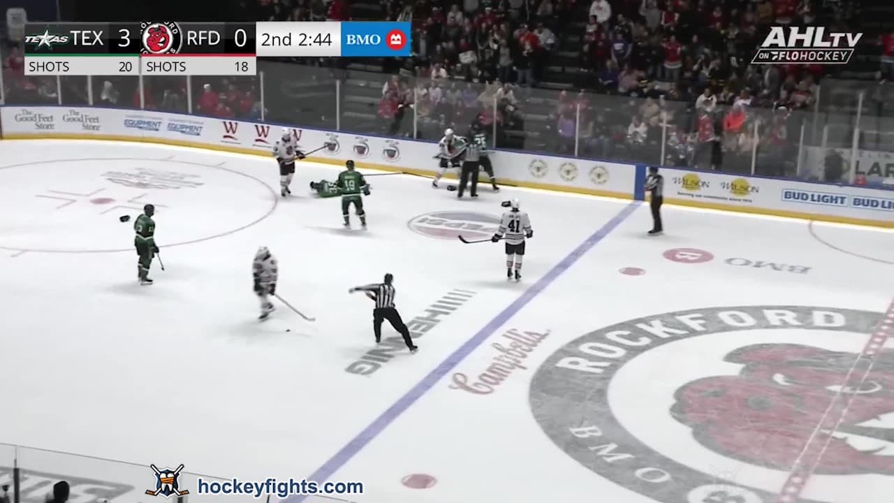 M. Karow (TXS) vs. M. Pietroniro (RCK)