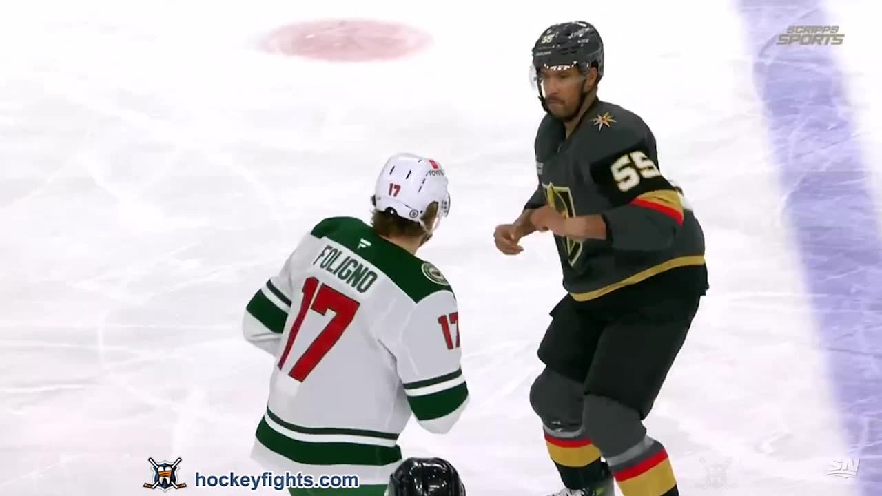 M. Foligno (MIN) vs. K. Kolesar (VGK)