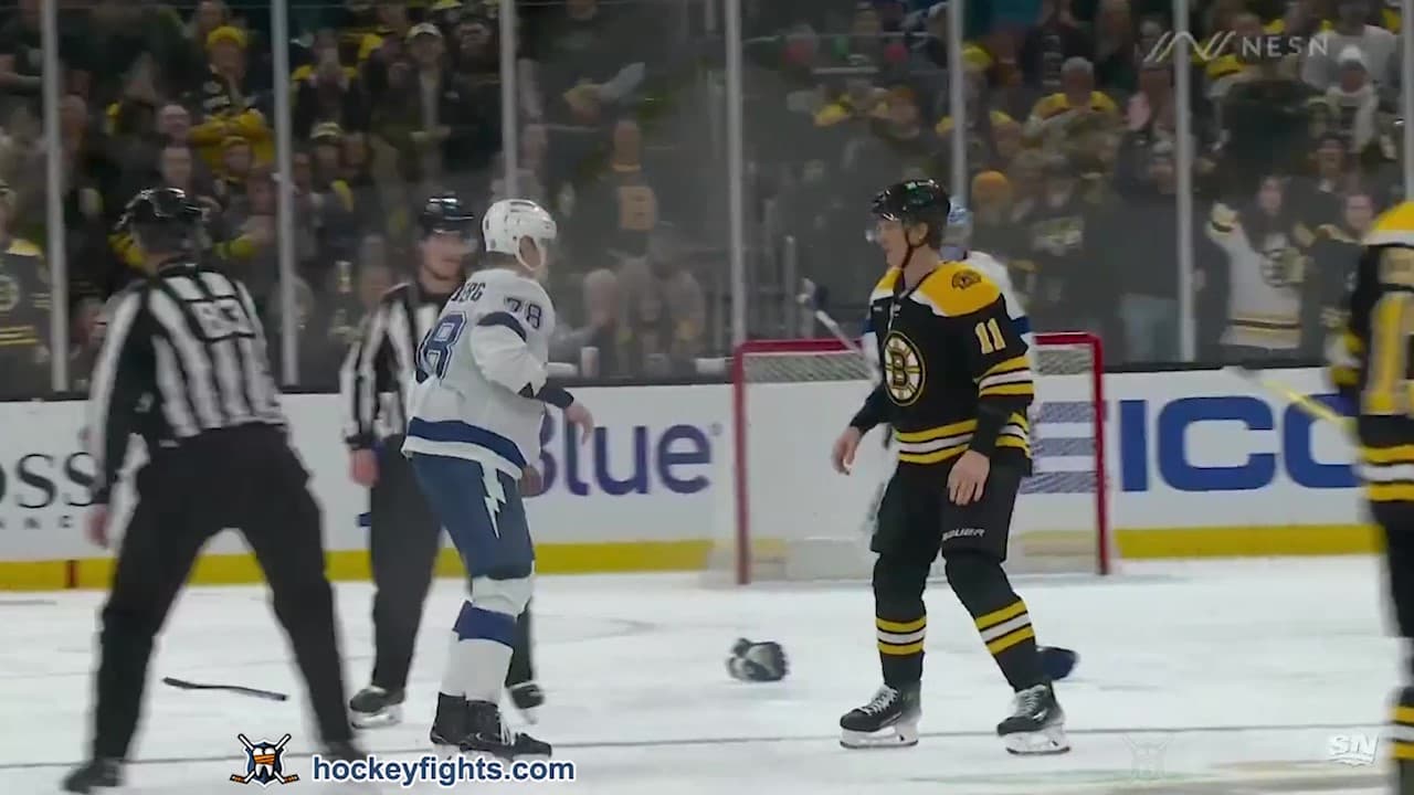 E. Lilleberg (TBL) vs. T. Frederic (BOS)