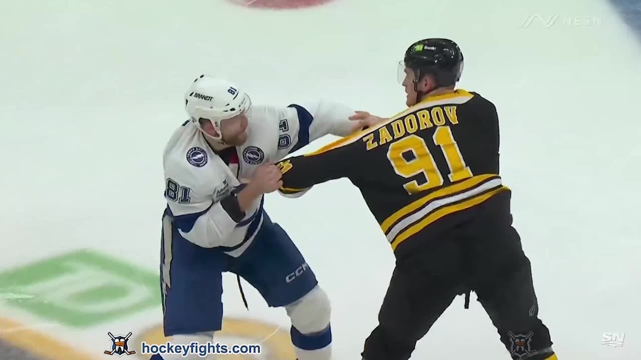 E. Cernak (TBL) vs. N. Zadorov (BOS)