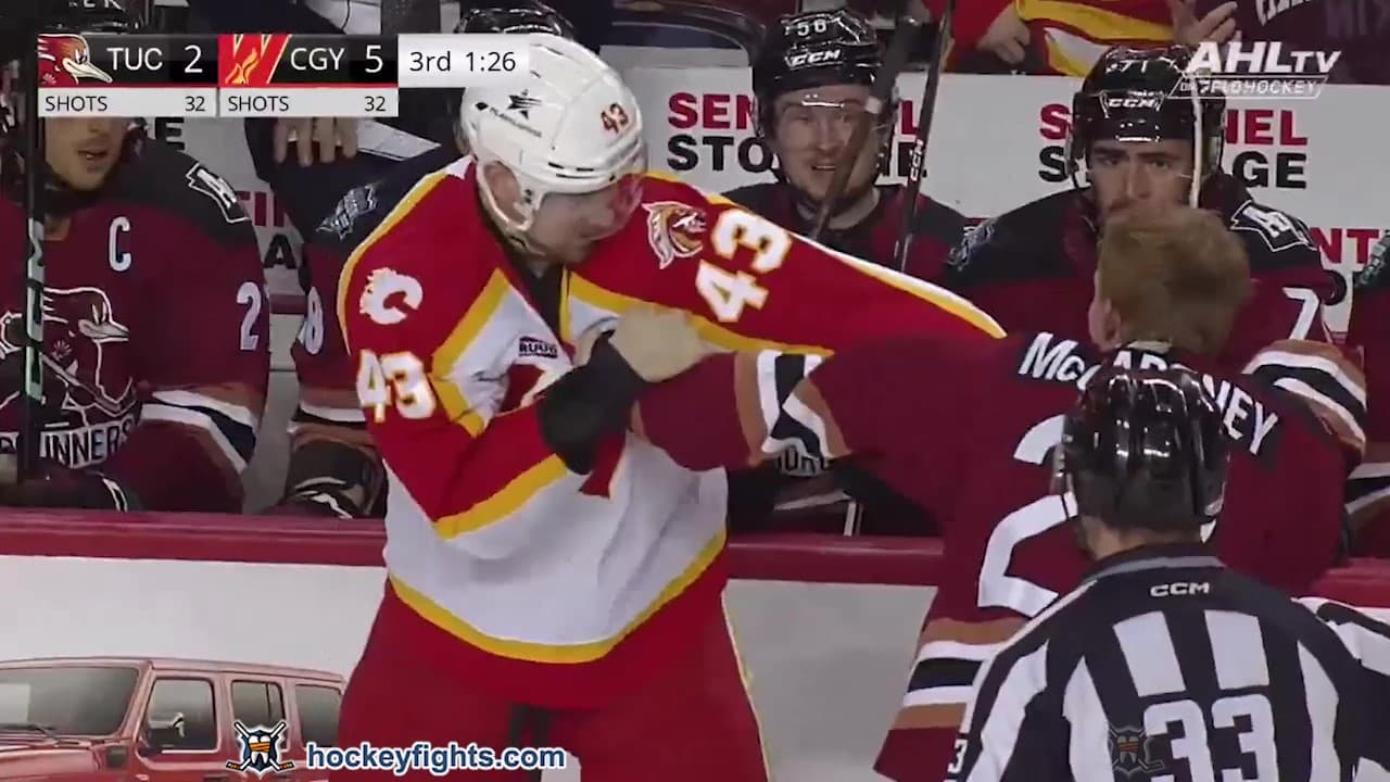 B. McCartney (TUC) vs. A. Klapka (CGW)