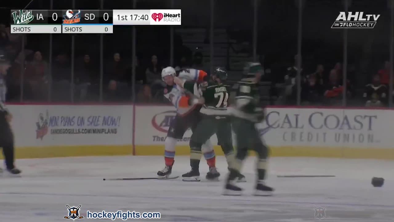 A. Raska (IOW) vs. T. Howe (SDG)