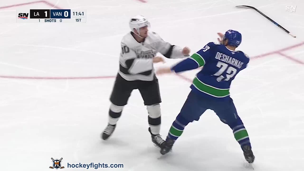T. Jeannot (LAK) vs. V. Desharnais (VAN)