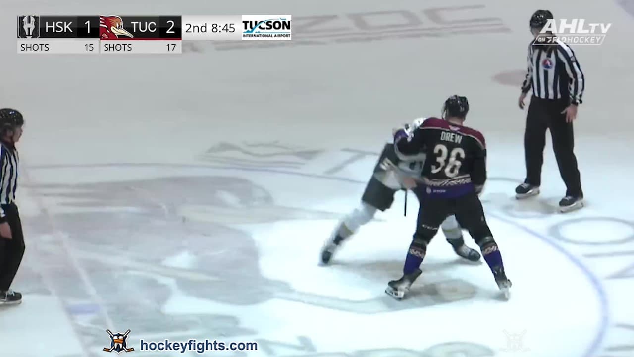 J. Fleming (HSK) vs. H. Drew (TUC)