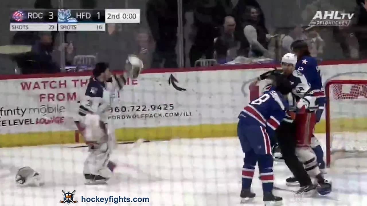 J. Joshua (ROC) vs. M. Robertson (HFD)