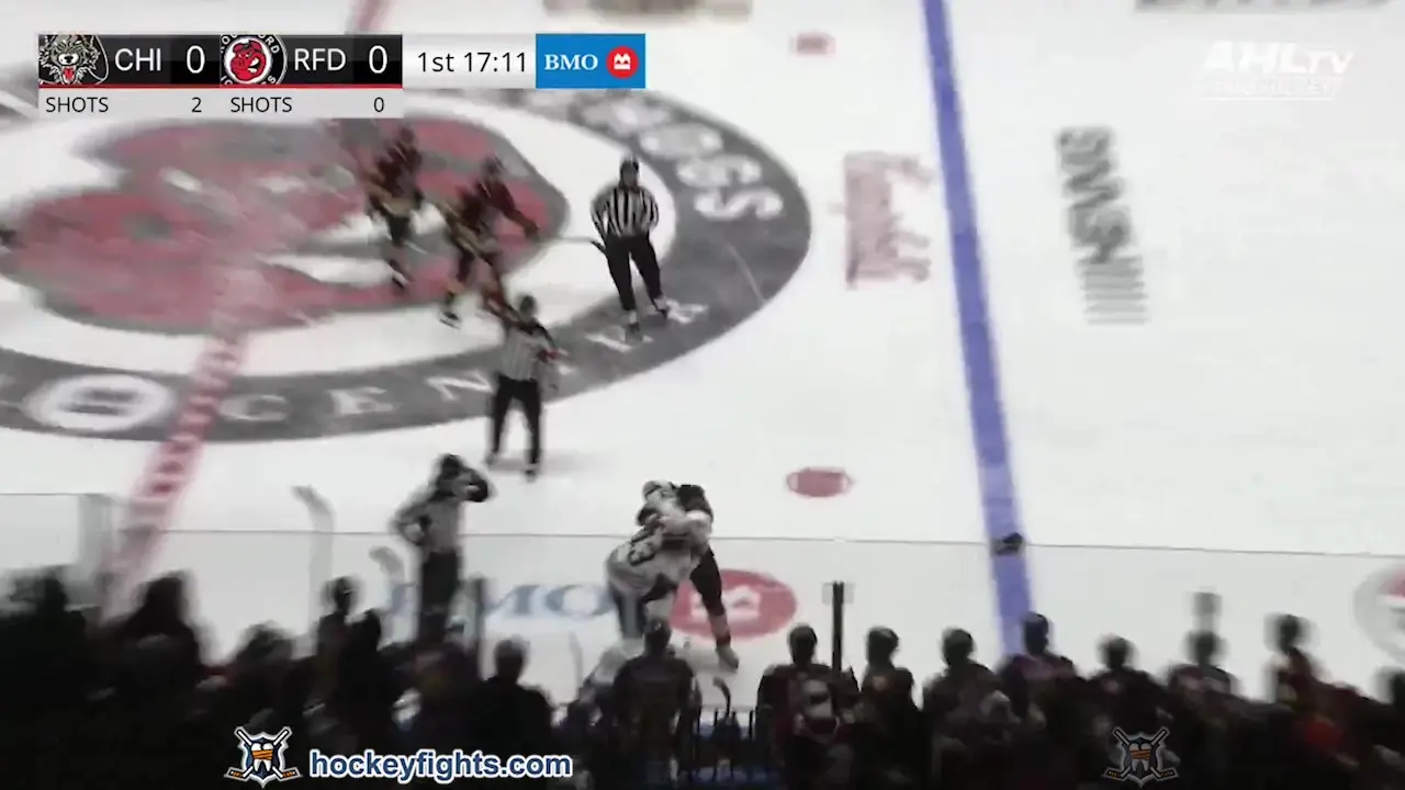 Y. Turcotte (CHI) vs. B. Baddock (RCK)