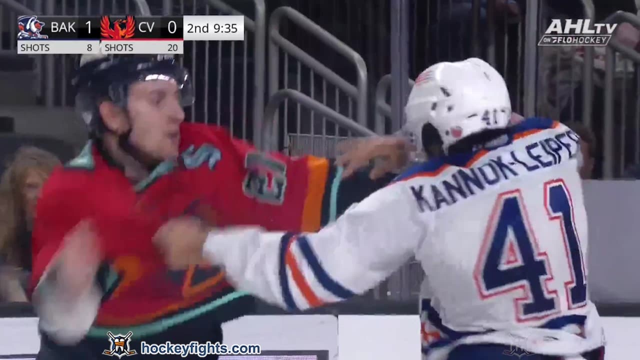 A. Kannok,Leipert (BAK) vs. I. McKinnon (CVF)