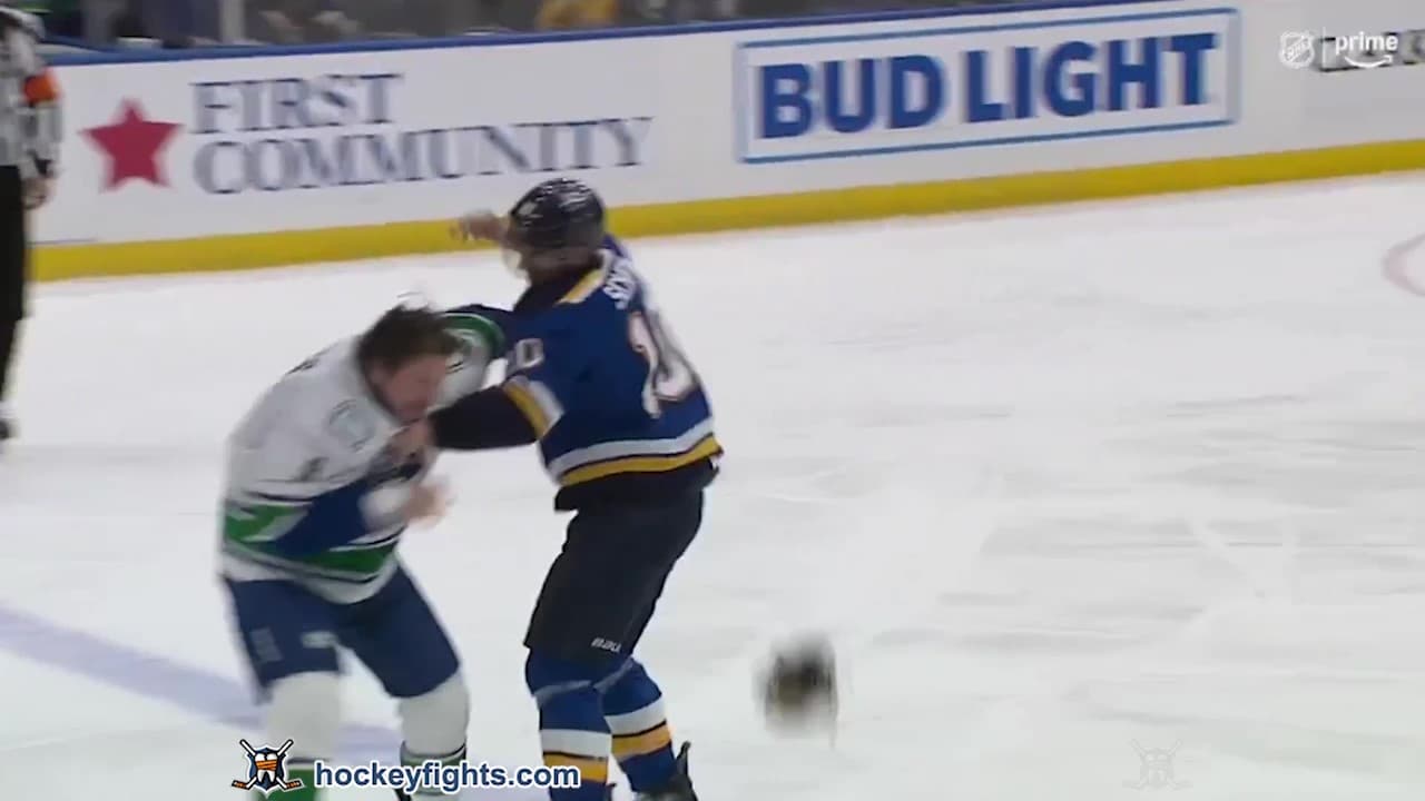B. Schenn (VAN) vs. J. Miller (STL)