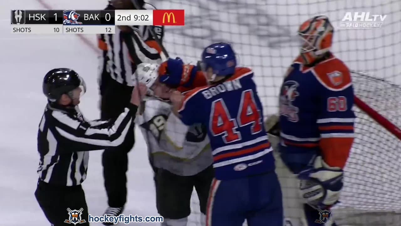 R. McKay (HSK) vs. J. Brown (BAK)