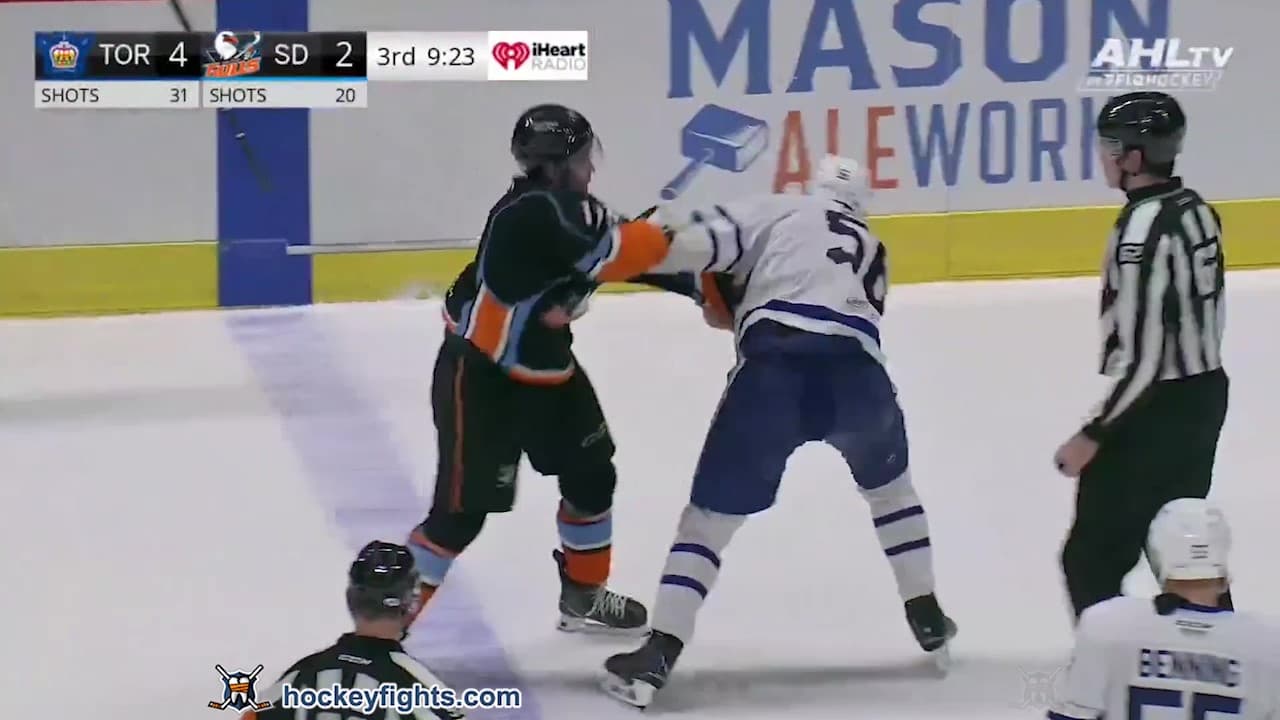 C. Pare (TOR) vs. J. Mysak (SDG)