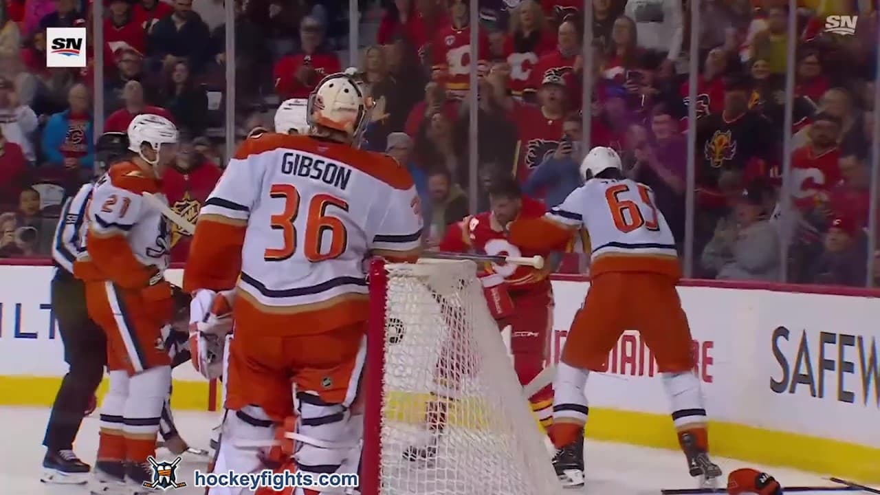 J. Trouba (ANA) vs. N. Kadri (CGY)