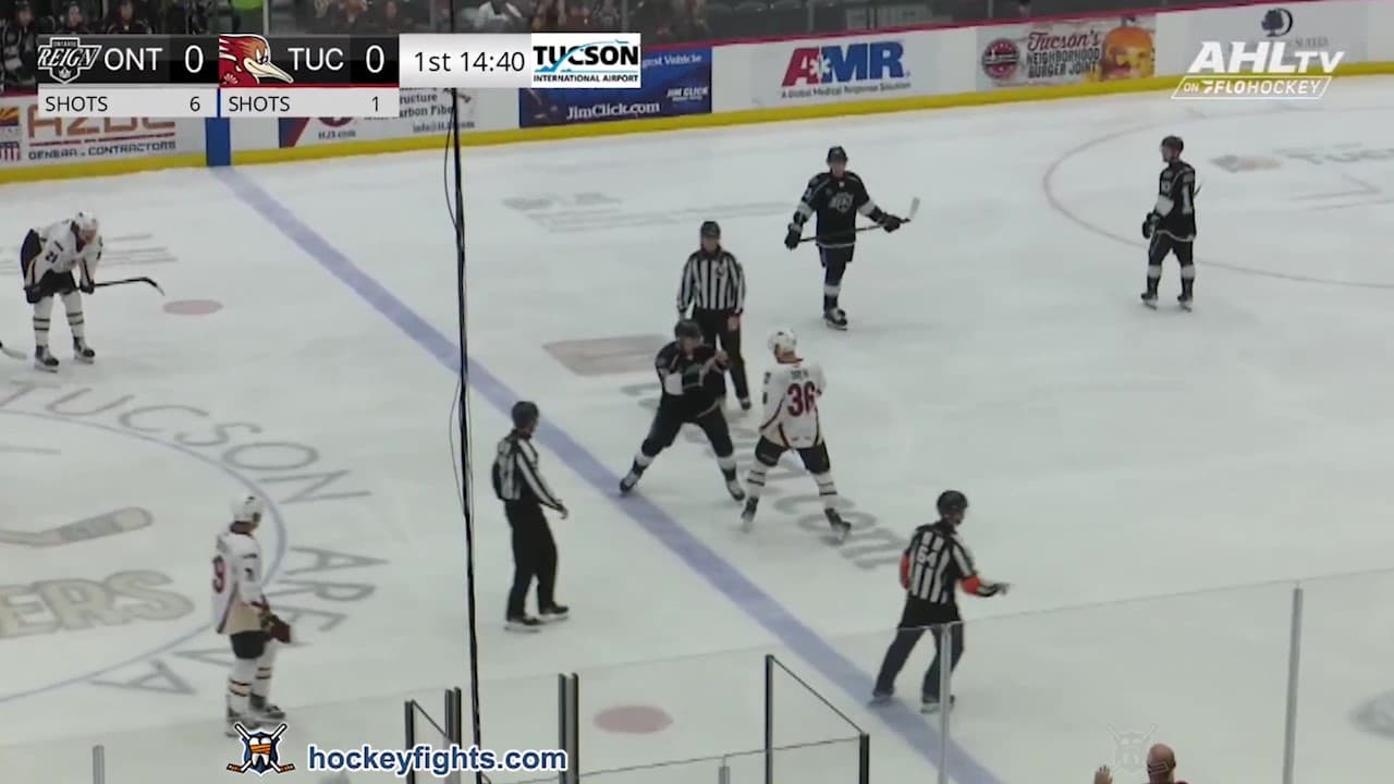 L. Rowe (ONT) vs. H. Drew (TUC)