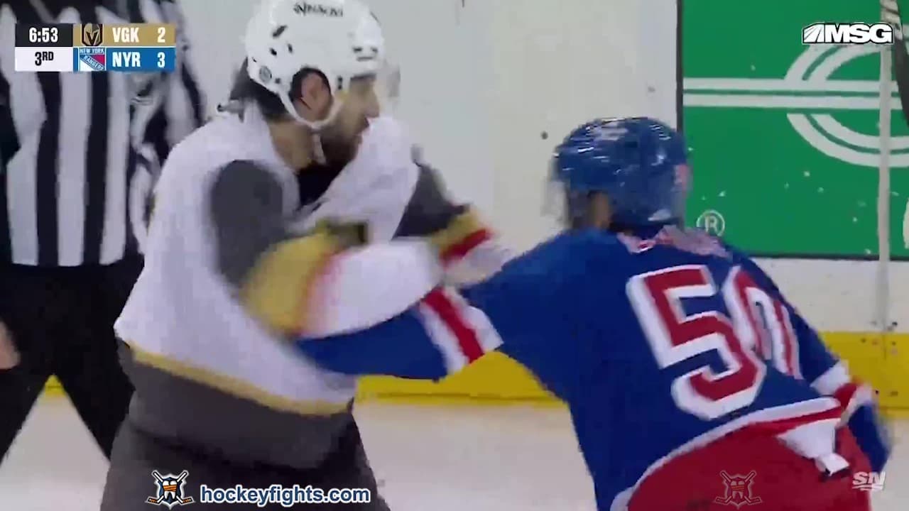 N. Hague (VGK) vs. W. Cuylle (NYR)