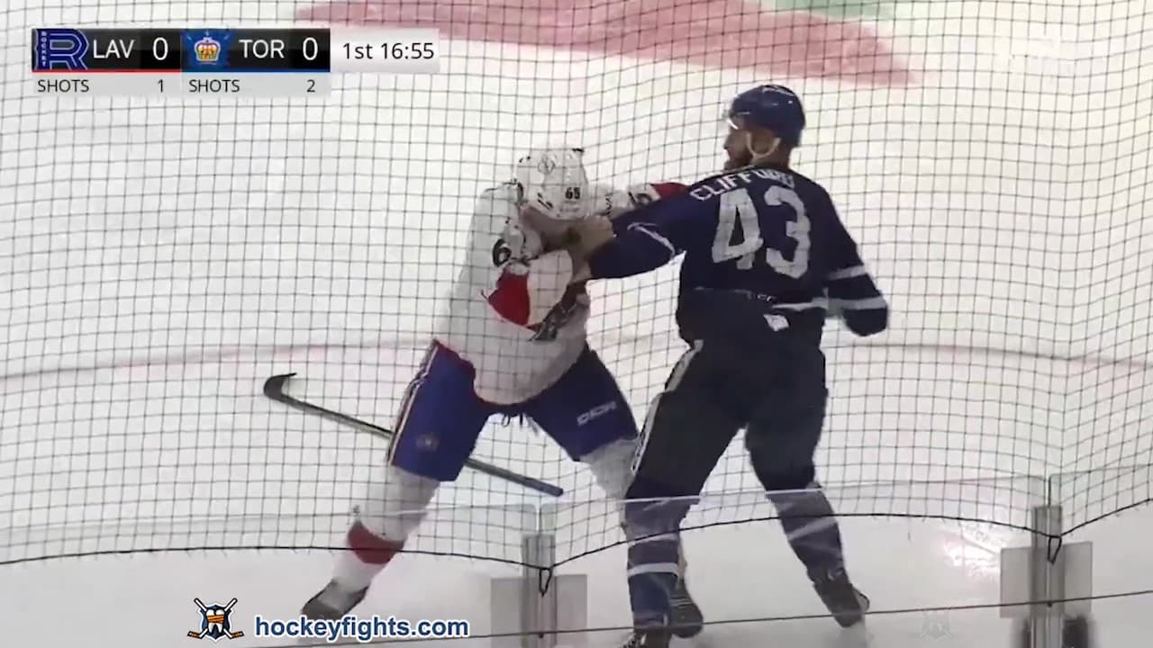 Z. Hayes (LAV) vs. K. Clifford (TOR)