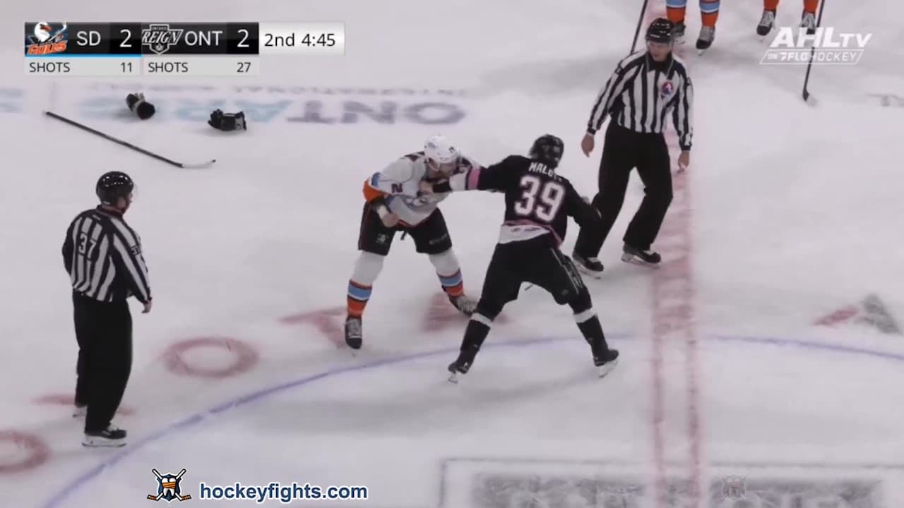 T. Howe (SDG) vs. J. Malott (ONT)