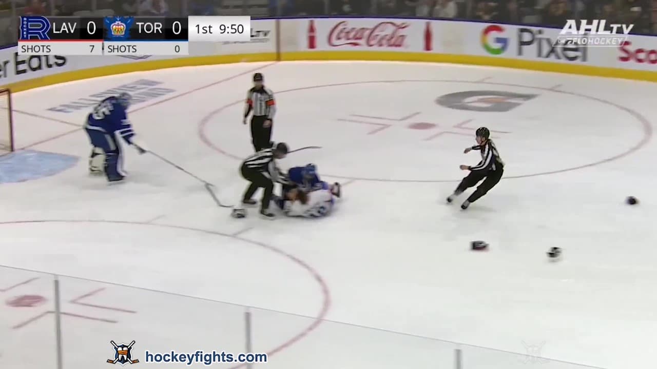 V. Arseneau (LAV) vs. K. Clifford (TOR)