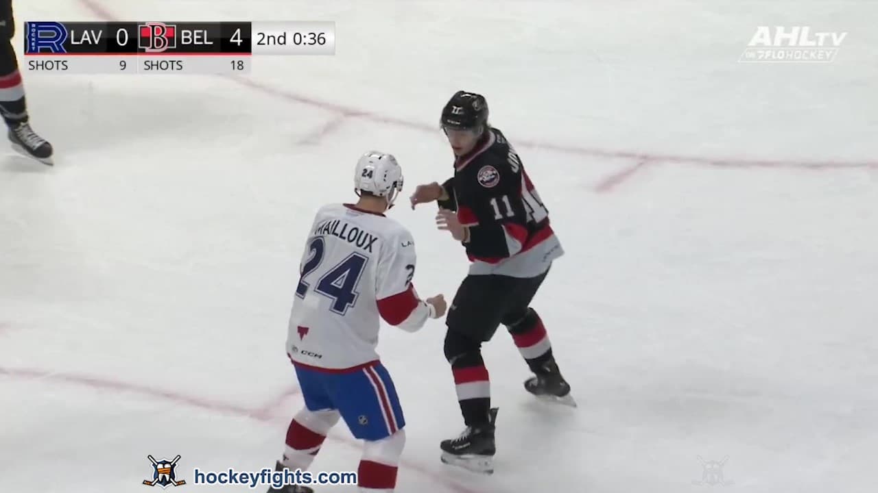 L. Mailloux (LAV) vs. J. Donovan (BEL)