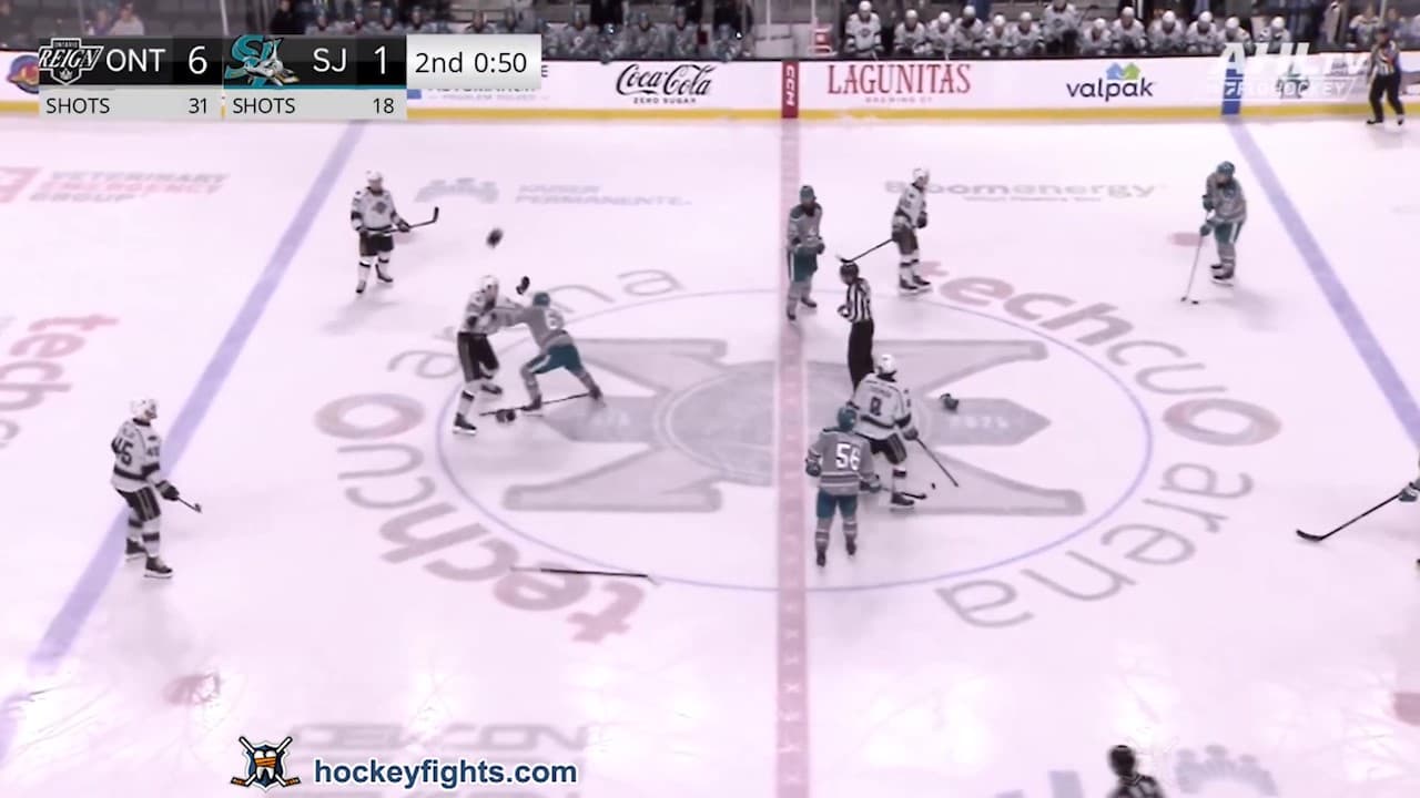 S. Helenius (ONT) vs. L. Vanroboys (SJB)