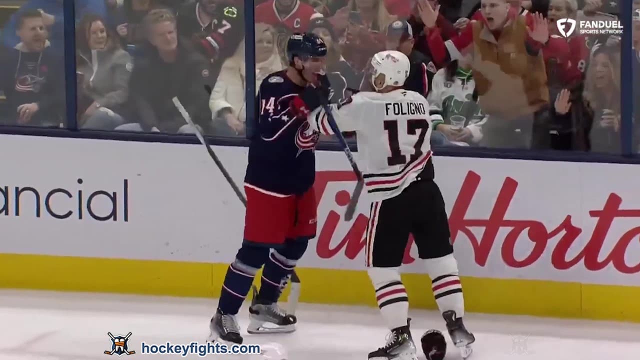 N. Foligno (CHI) vs. J. LaBate (CBJ)