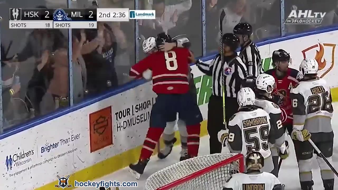 R. McKay (HSK) vs. T. Ottenbreit (MIL)