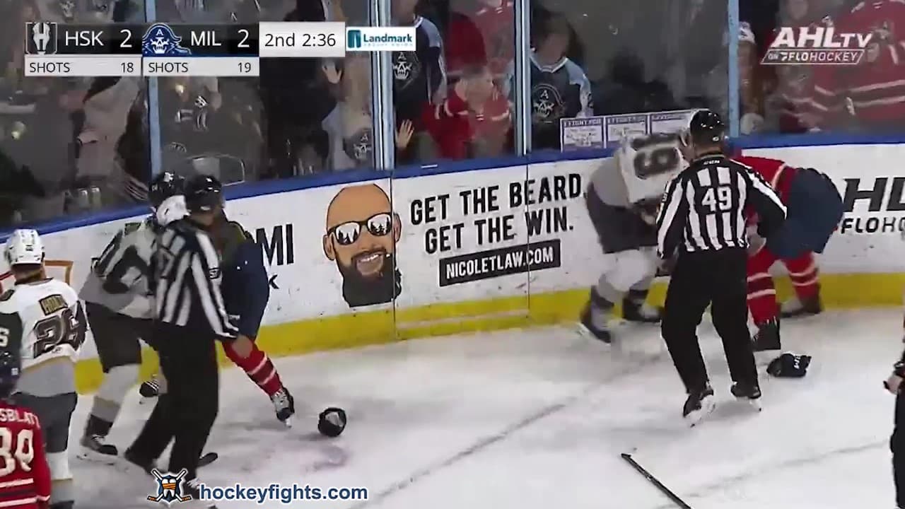 C. Addison (HSK) vs. G. Denisenko (MIL)