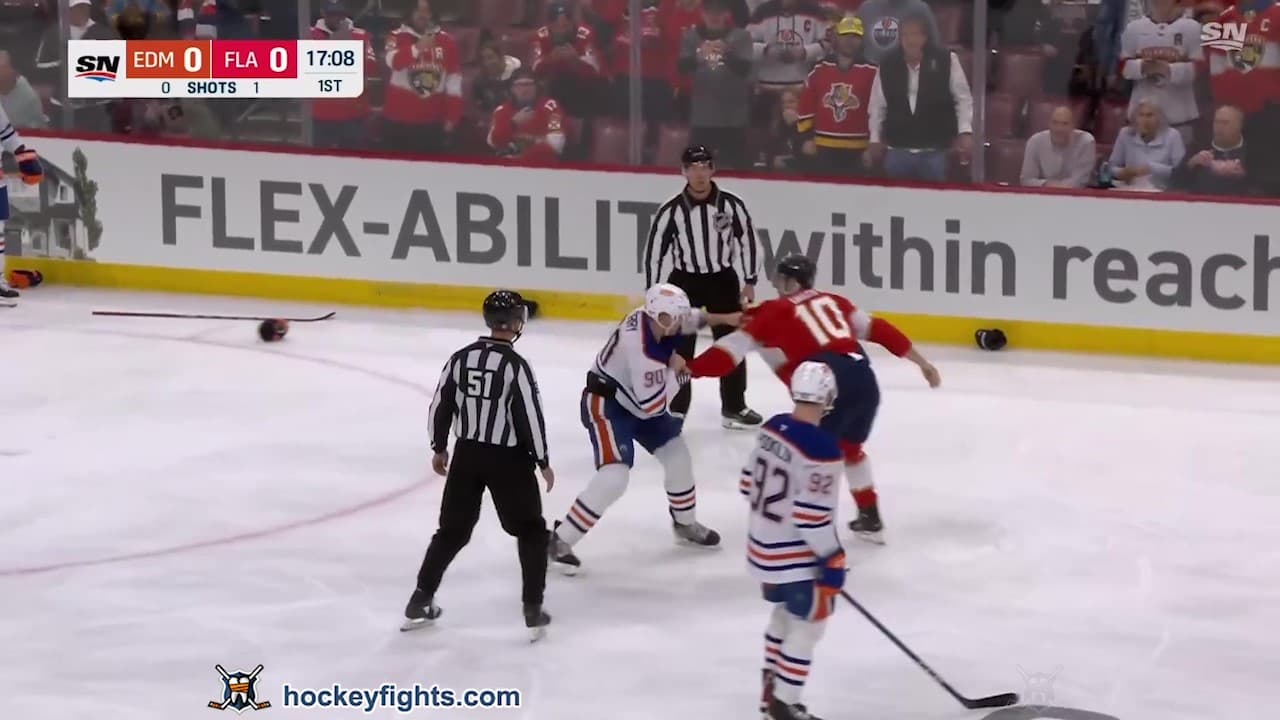 C. Perry (EDM) vs. A. Greer (FLA)