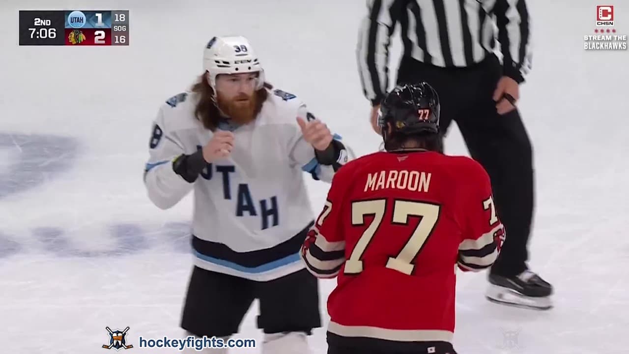 L. O'Brien (UTA) vs. P. Maroon (CHI)