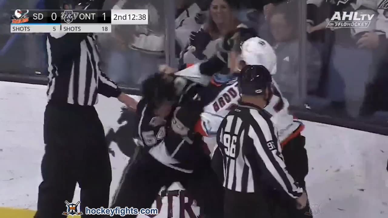 E. Brodzinski (SDG) vs. C. Hudon (ONT)