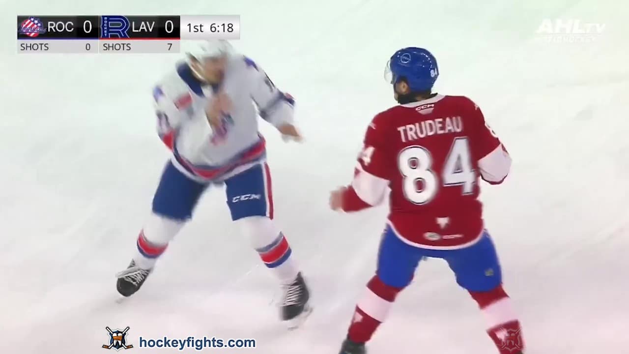 T. Tullio (ROC) vs. W. Trudeau (LAV)