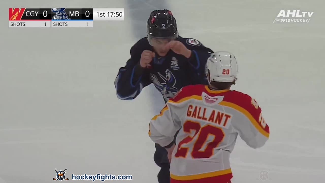 A. Gallant (CGW) vs. T. Bauer (MTB)