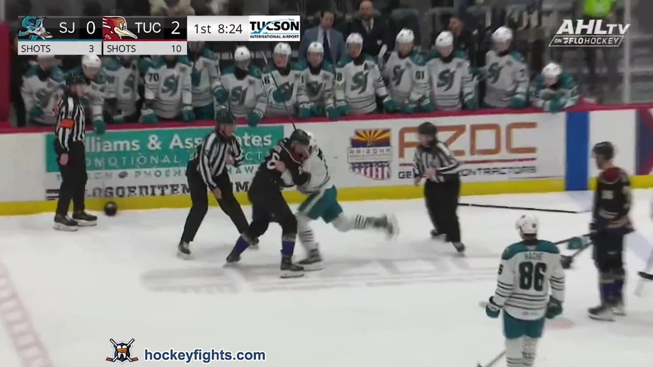 A. Vincent (SJB) vs. T. Barron (TUC)