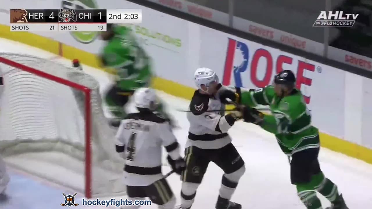 A. Perrott (HER) vs. Y. Turcotte (CHI)