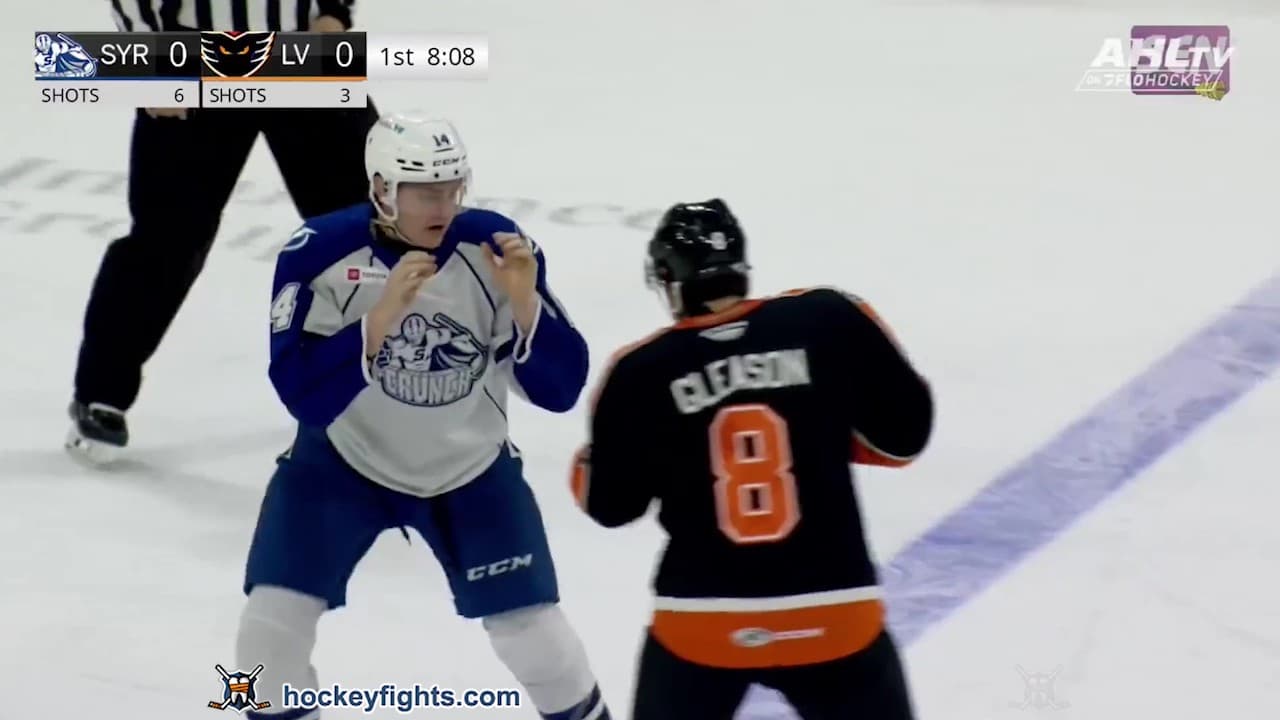 T. Allard (SYR) vs. B. Gleason (LHV)