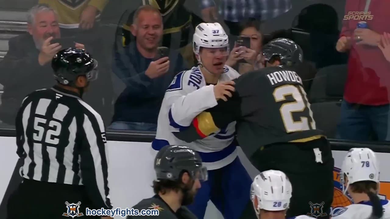 Y. Gourde (TBL) vs. B. Howden (VGK)