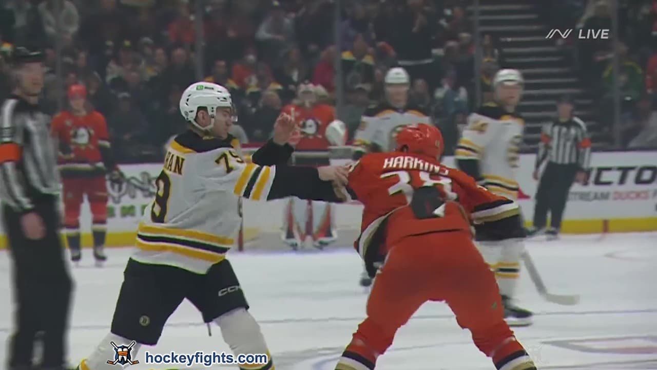 M. Callahan (BOS) vs. J. Harkins (ANA)