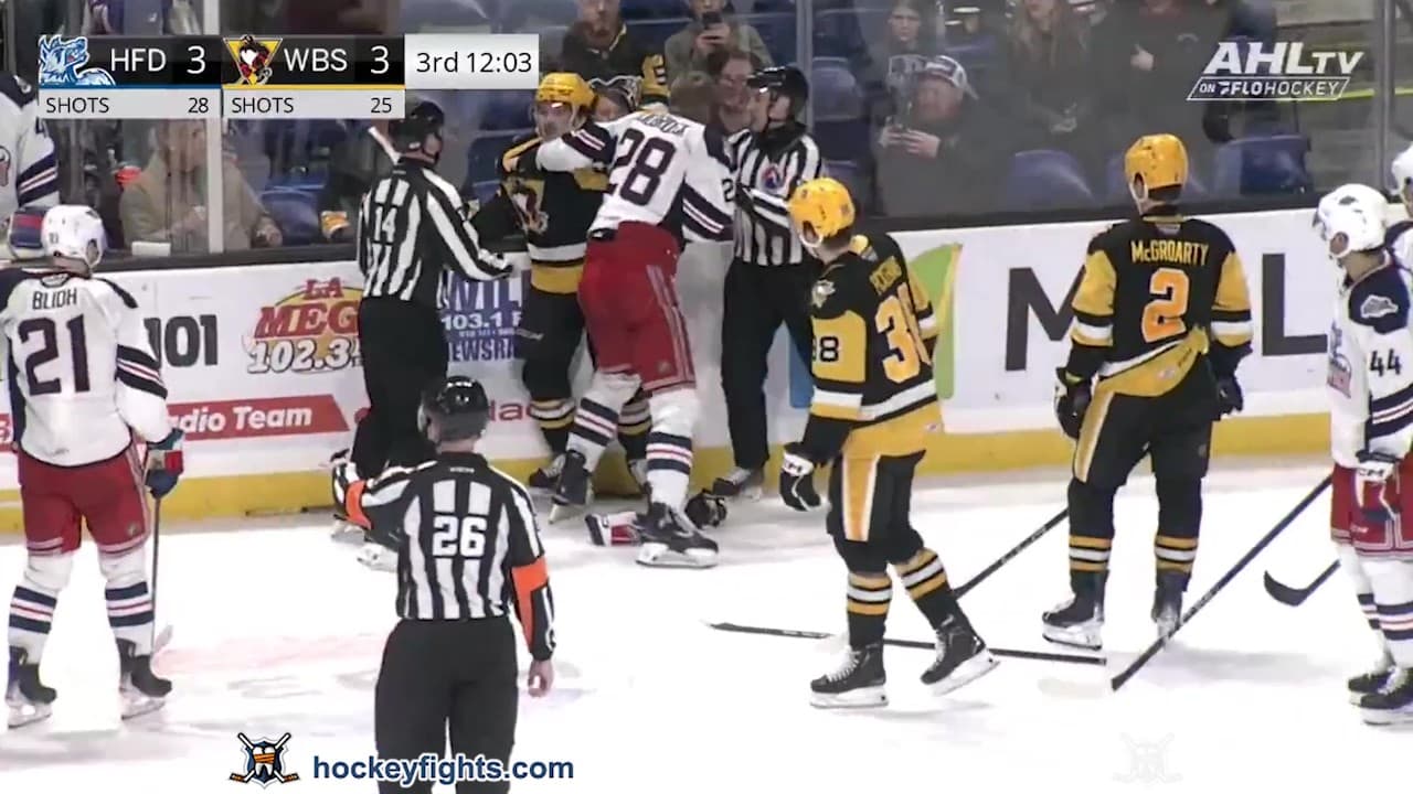 D. Roobroeck (HFD) vs. A. Hayes (WBS)