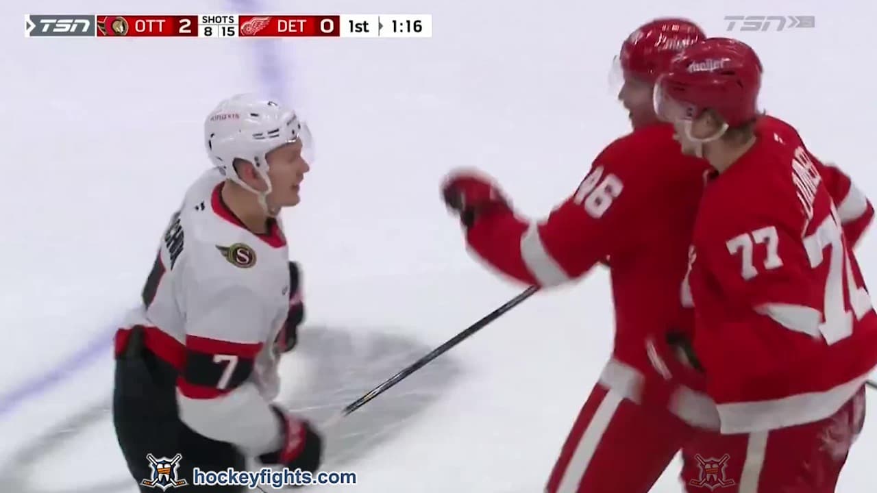 B. Tkachuk (OTT) vs. S. Edvinsson (DET)