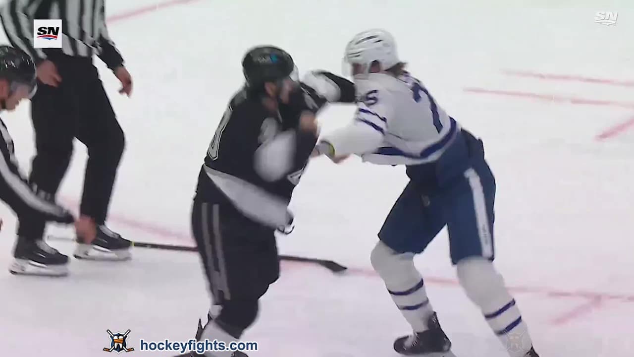 B. Carlo (TOR) vs. J. Malott (LAK)