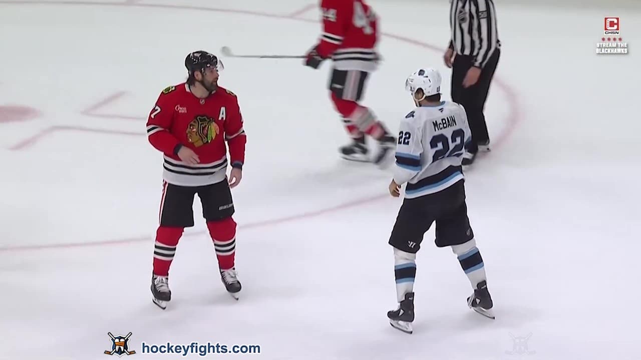 J. McBain (UTA) vs. P. Maroon (CHI)