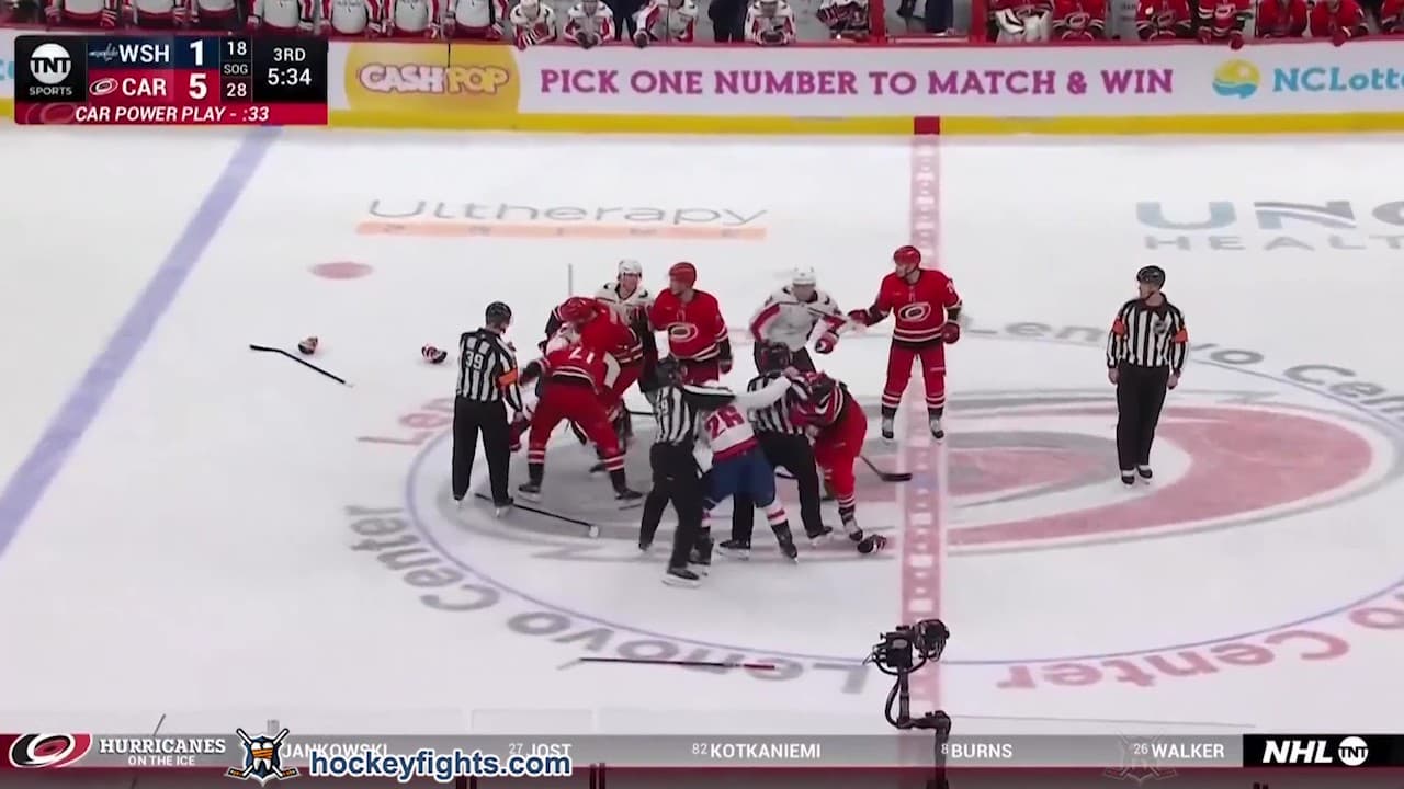 B. Duhaime (WSH) vs. T. Jost (CAR)