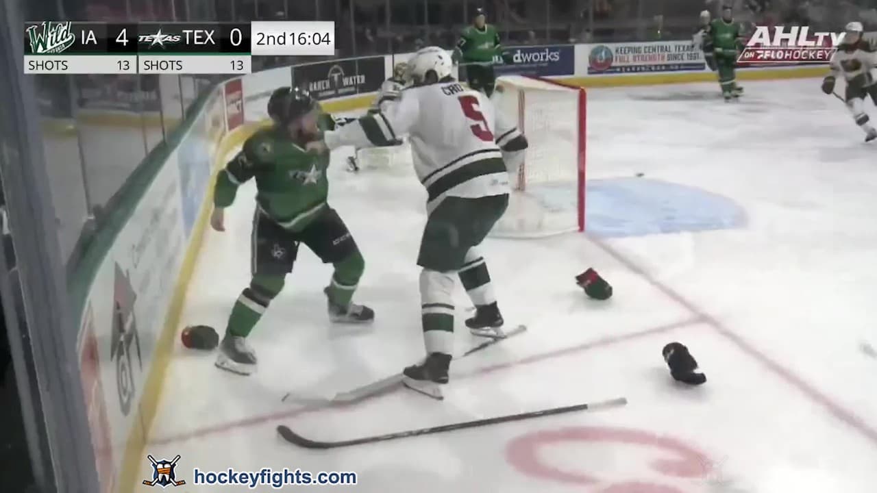 C. Crotty (IOW) vs. E. Pettersen (TXS)