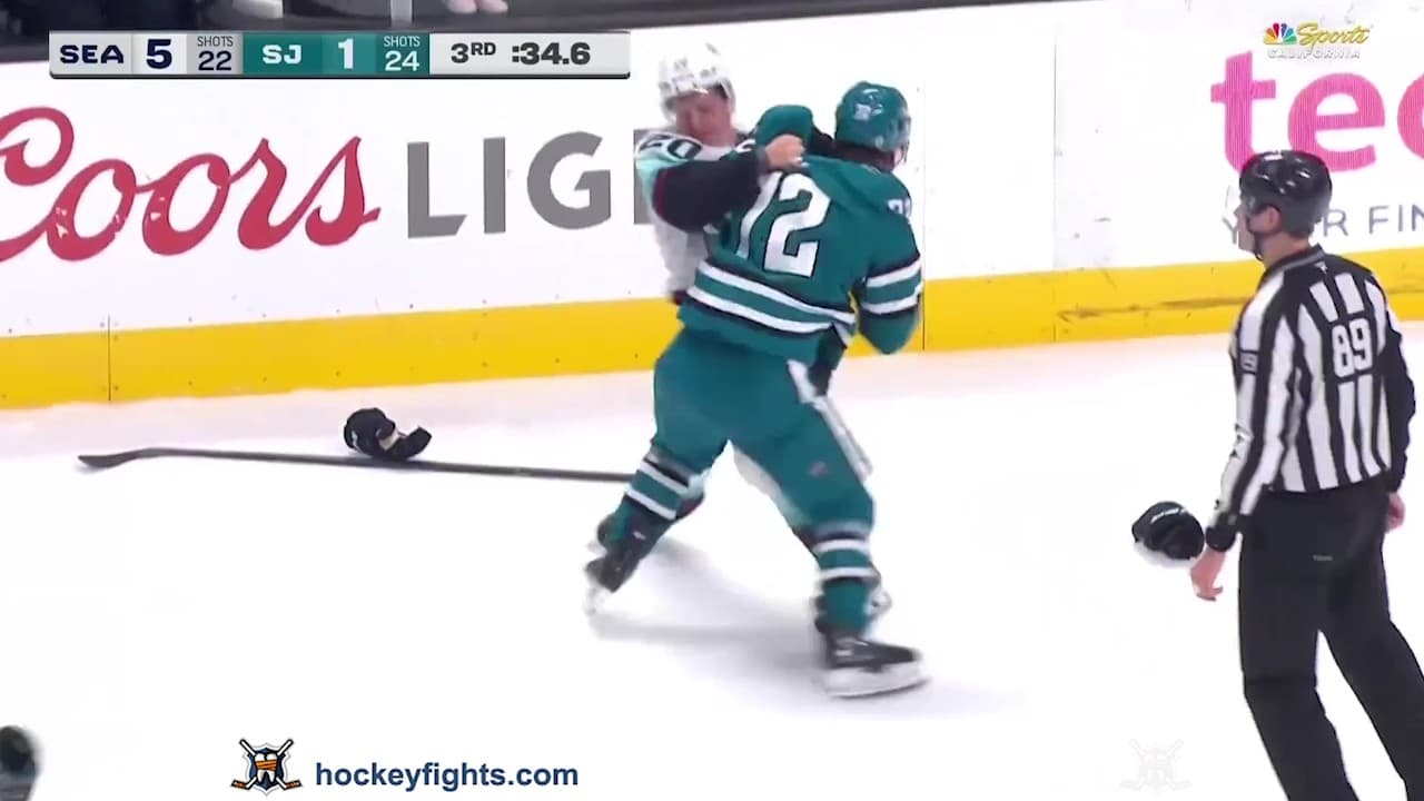 E. Tolvanen (SEA) vs. W. Eklund (SJS)