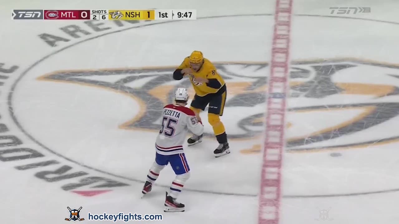M. Pezzetta (MTL) vs. A. Englund (NSH)