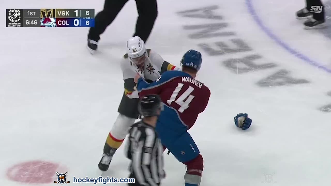 K. Kolesar (VGK) vs. C. Wagner (COL)
