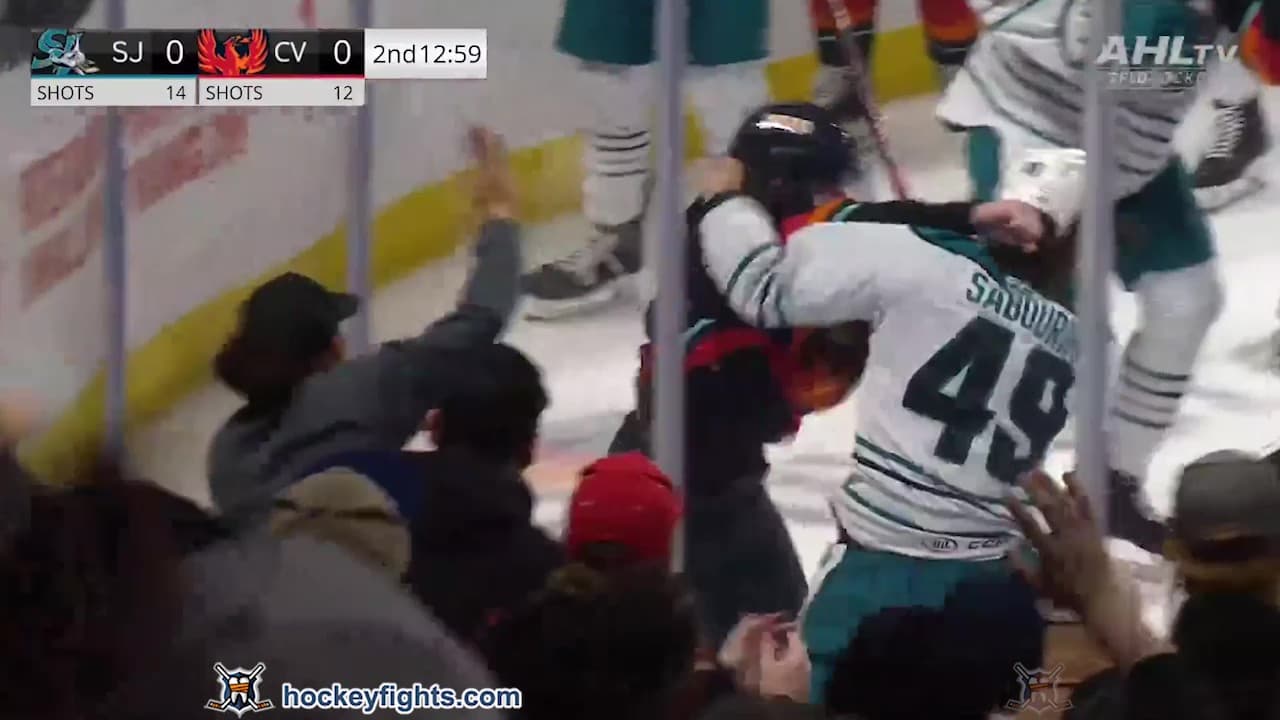 S. Sabourin (SJB) vs. N. Villeneuve (CVF)