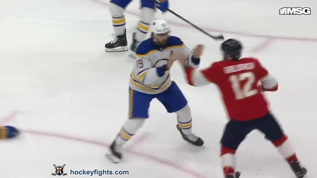 A. Tuch (BUF) vs. J. Gadjovich (FLA)