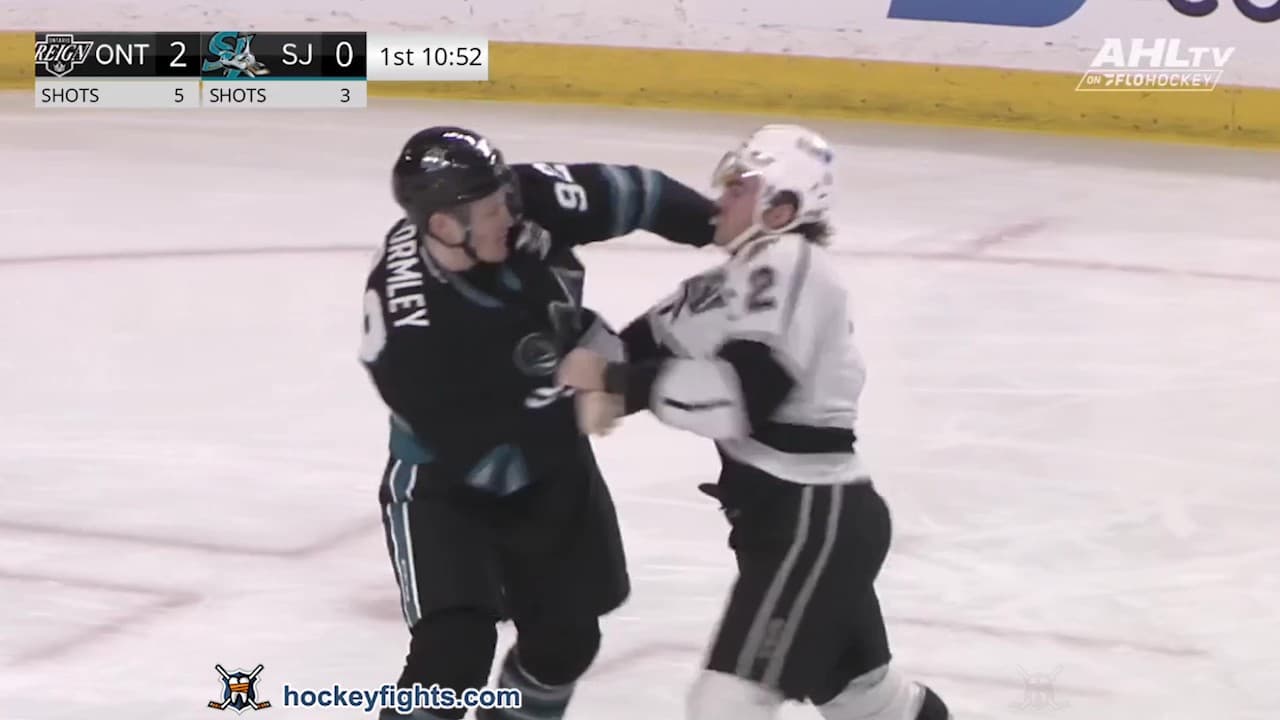 R. Walsh (ONT) vs. J. Gormley (SJB)