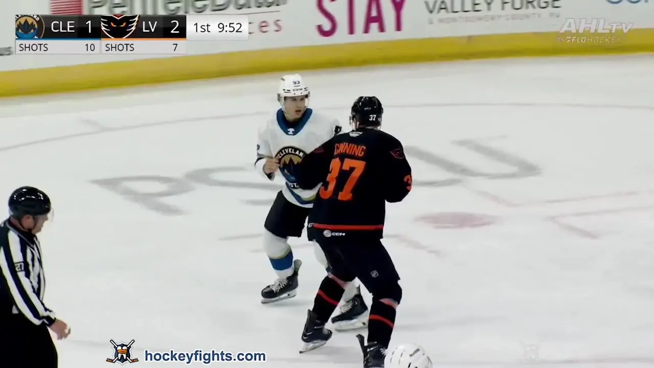 M. McCue (CLE) vs. A. Ginning (LHV)