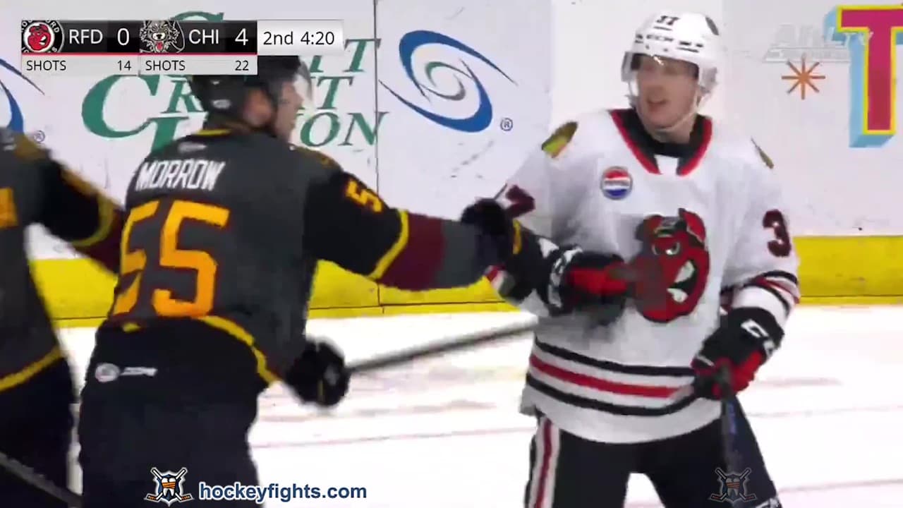 A. Raty (RCK) vs. S. Morrow (CHI)