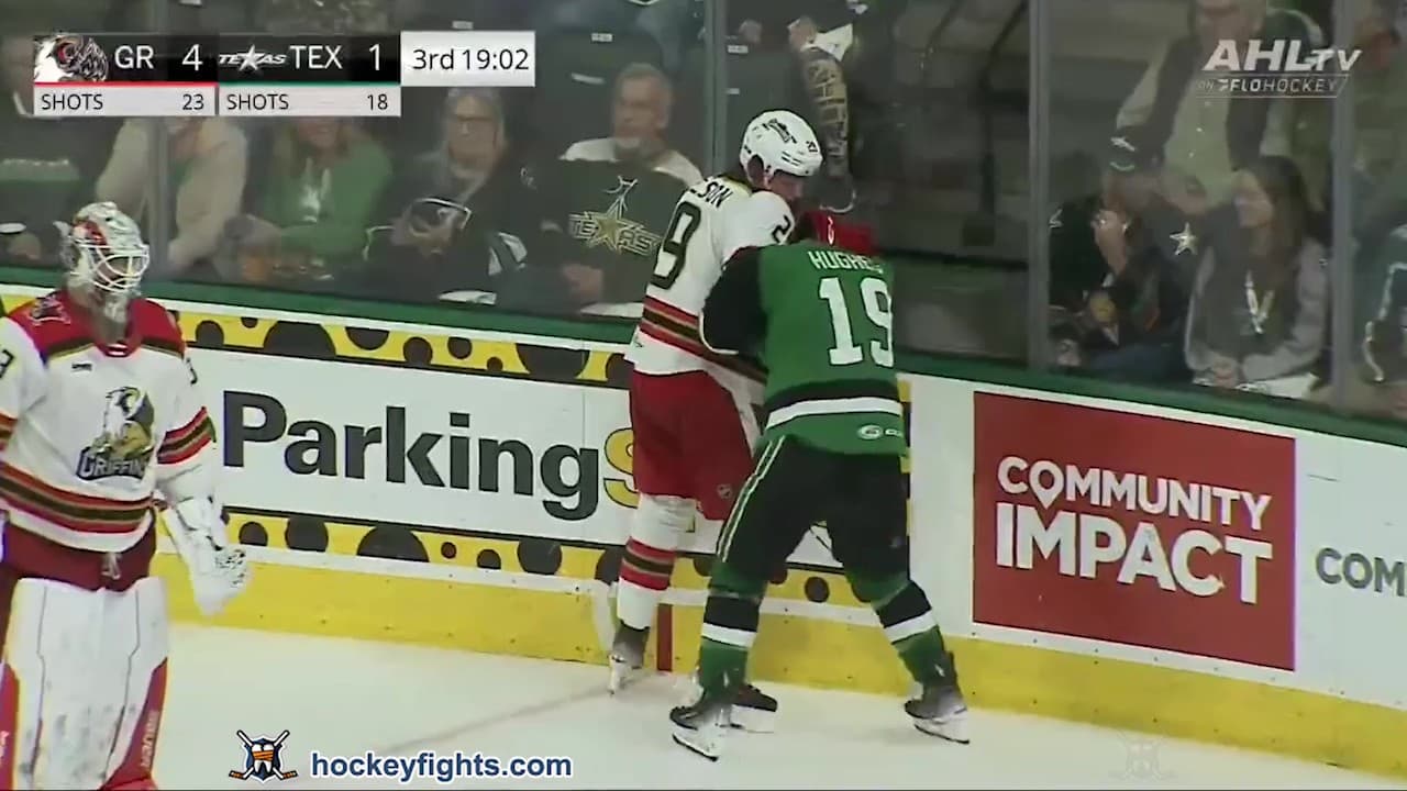 N. Danielson (GRG) vs. C. Hughes (TXS)